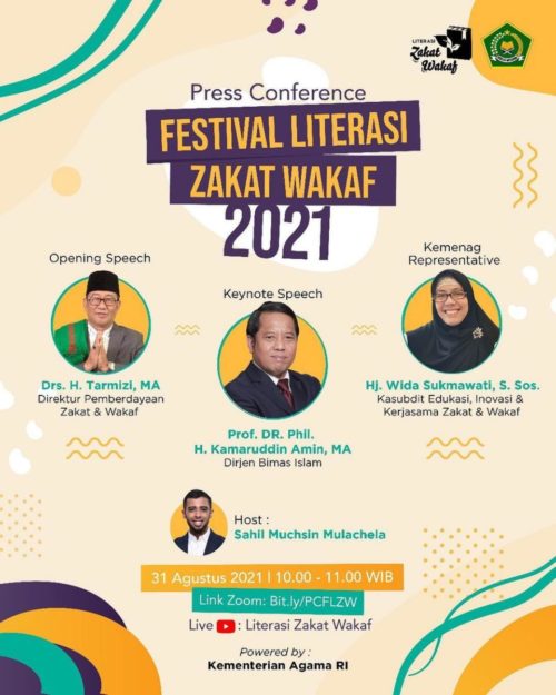 Kemenag Gelar Festival Literasi Zakat Wakaf