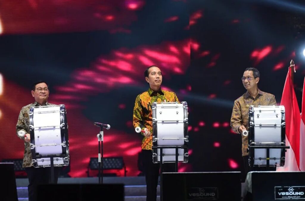 Presiden Jokowi Resmi Buka Jakarta Fair 2023