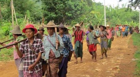 200 PETANI MYANMAR GELAR AKSI PROTES PERAMPASAN TANAH
