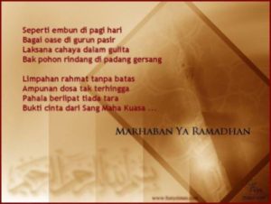 Marhaban ya Ramadhan