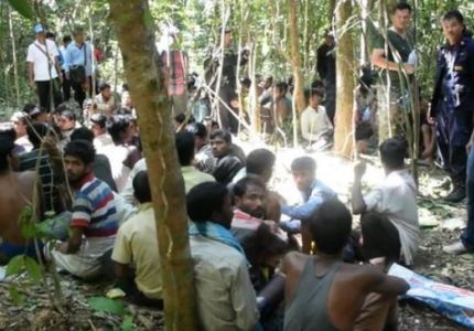 Muslim Rohingya di hutan diselamatkan