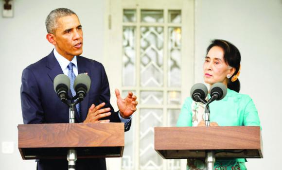 Obama Pastikan Cabut Sanksi Myanmar