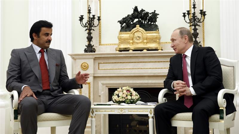 Presiden Rusia dan Emir Qatar Bahas Suriah di Moskow