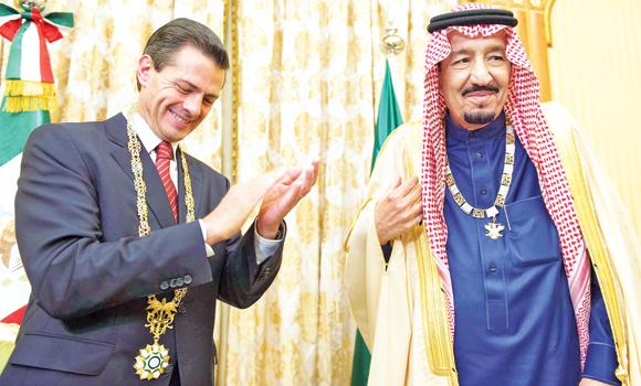 Saudi-Meksiko Tanda Tangani 9 Pakta Kerja Sama