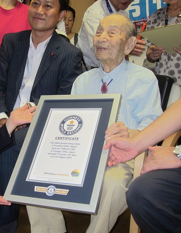 Pria Tertua di Dunia, 112 Tahun,  Meninggal