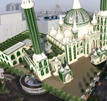 Medan Akan Dirikan Menara Masjid Tertinggi Se-Asia