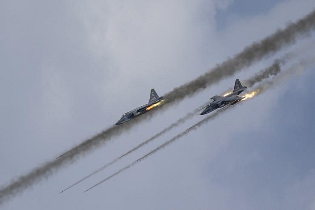 Serangan Udara Rusia ke Suriah Tewaskan Lebih Dari 1000 Warga Sipil