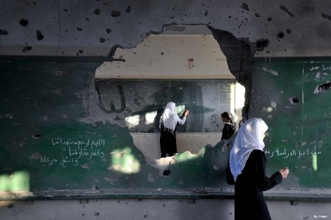 Qatar Bantu Rehabilitasi dan Pengadaan Peralatan 43 Sekolah Di Gaza