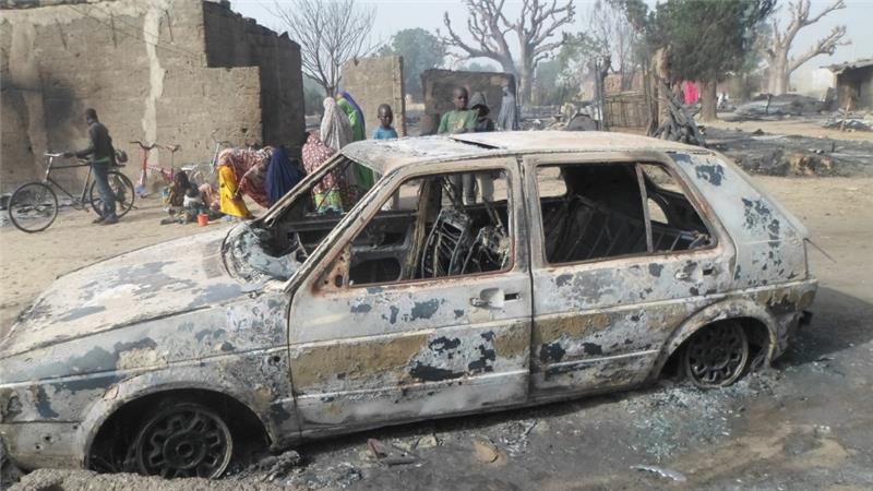 Serangan Boko Haram, Anak-Anak Desa Nigeria Dibakar