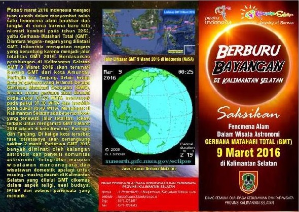 Wisata Gerhana Matahari Total Di Kalimantan Selatan