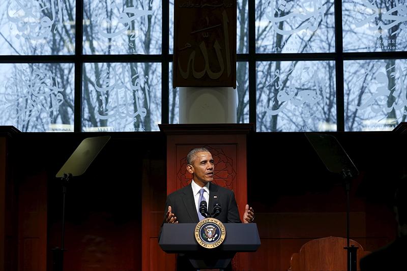 Obama Kunjungi Masjid Baltimore AS untuk Pertama Kali