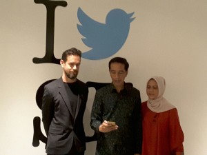 Presiden Jokowi Apresiasi Peran Twitter dalam Demokrasi Digital
