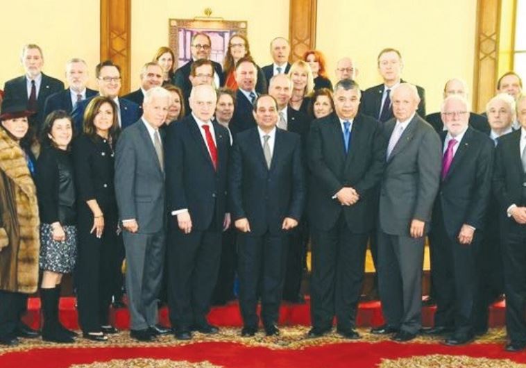 Delegasi Yahudi AS Kunjungi El-Sisi di Kairo
