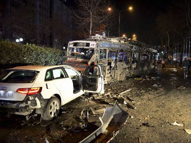 Bom Guncang Turki, 34 Tewas, 125 Terluka, Pelaku Diduga Kurdi