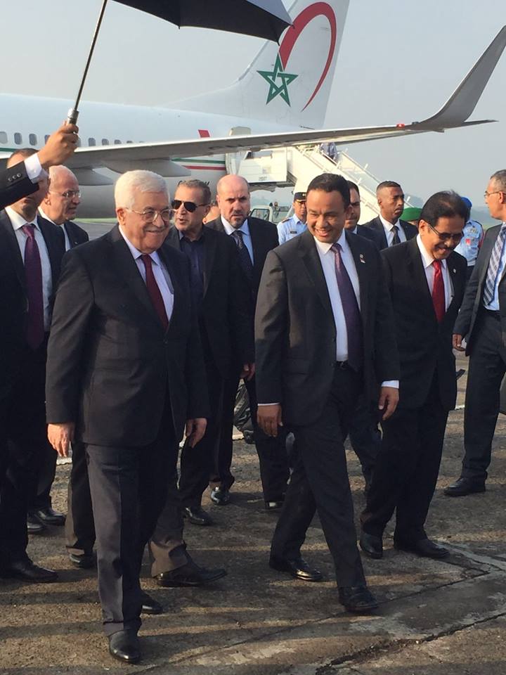KTT Luar Biasa OKI: Presiden Palestina Tiba di Jakarta