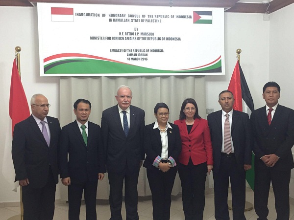 Konsul Kehormatan Indonesia Di Palestina Resmi Dilantik