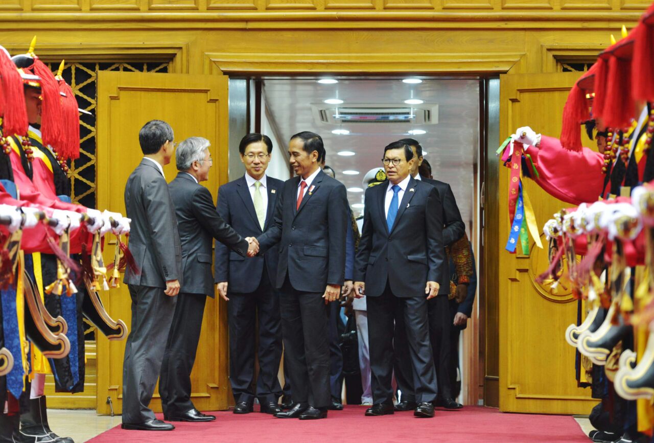 Presiden Jokowi Jadi Pembicara Pada Asian Leaders Conference di Seoul
