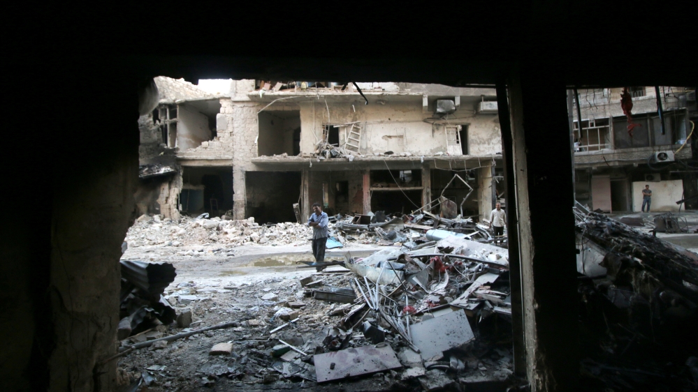 Bom Drum Rezim Suriah Hancurkan Rumah Sakit di Aleppo