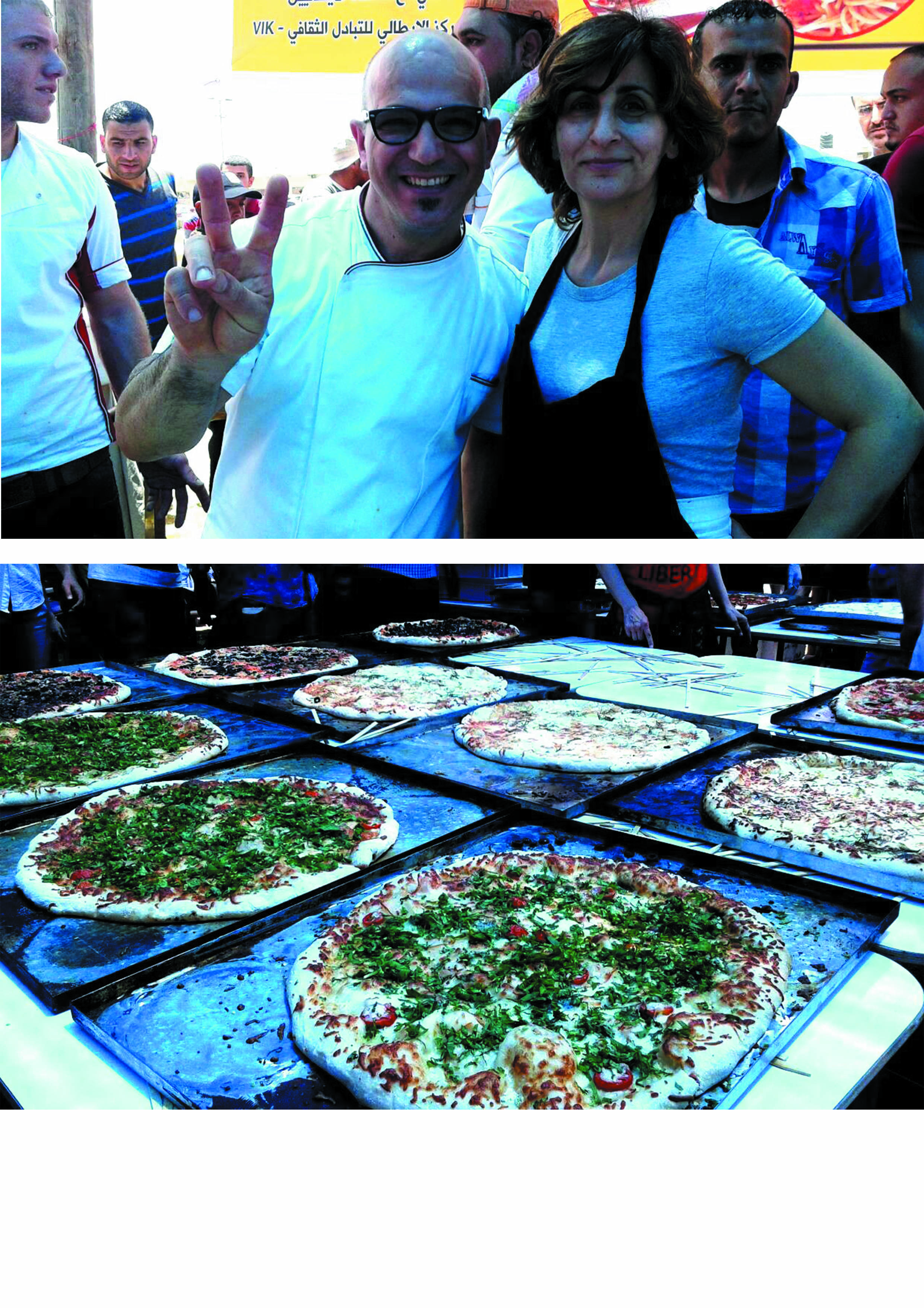 Pizza Italia Patahkan Blokade Gaza