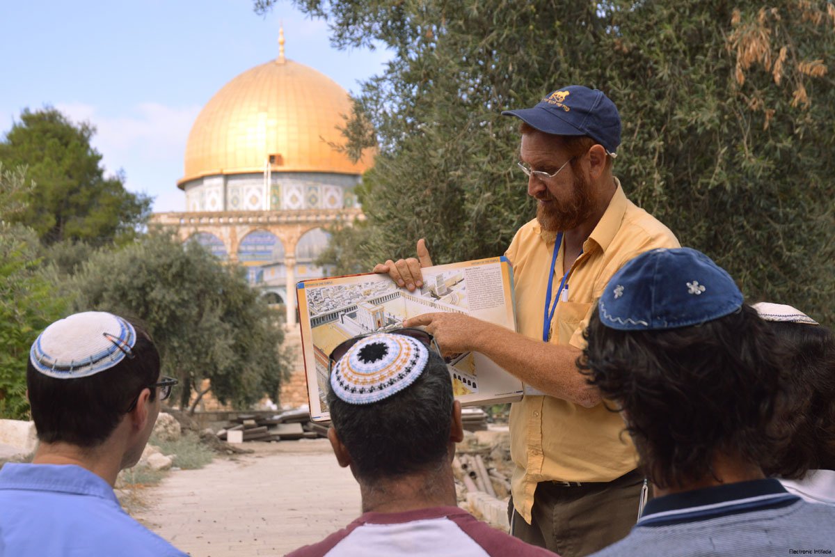 Rabi Ekstremis Yehuda Glick Pimpin Tur Provokatif Ekstrimis Yahudi ke Al-Aqsa
