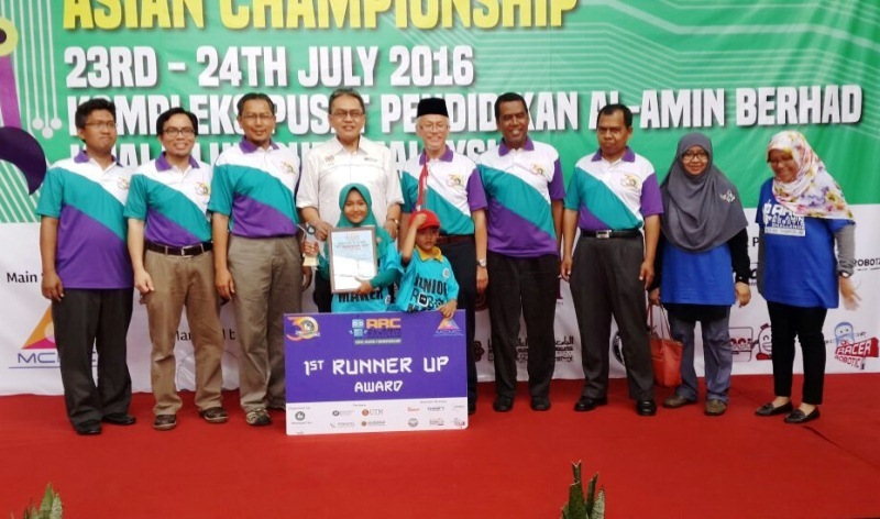 Kakak Beradik Siswa Madrasah Raih Medali Emas Asian Robotic Championship