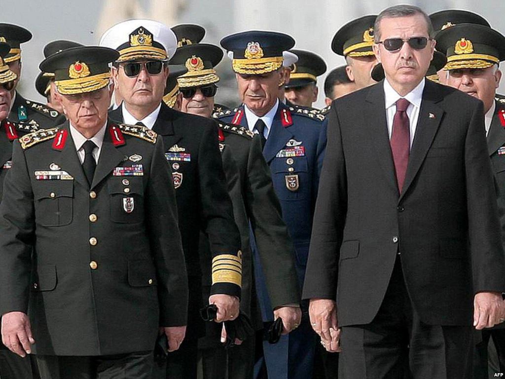 Erdogan Naikkan Pangkat 99 Kolonel Menjadi Jenderal