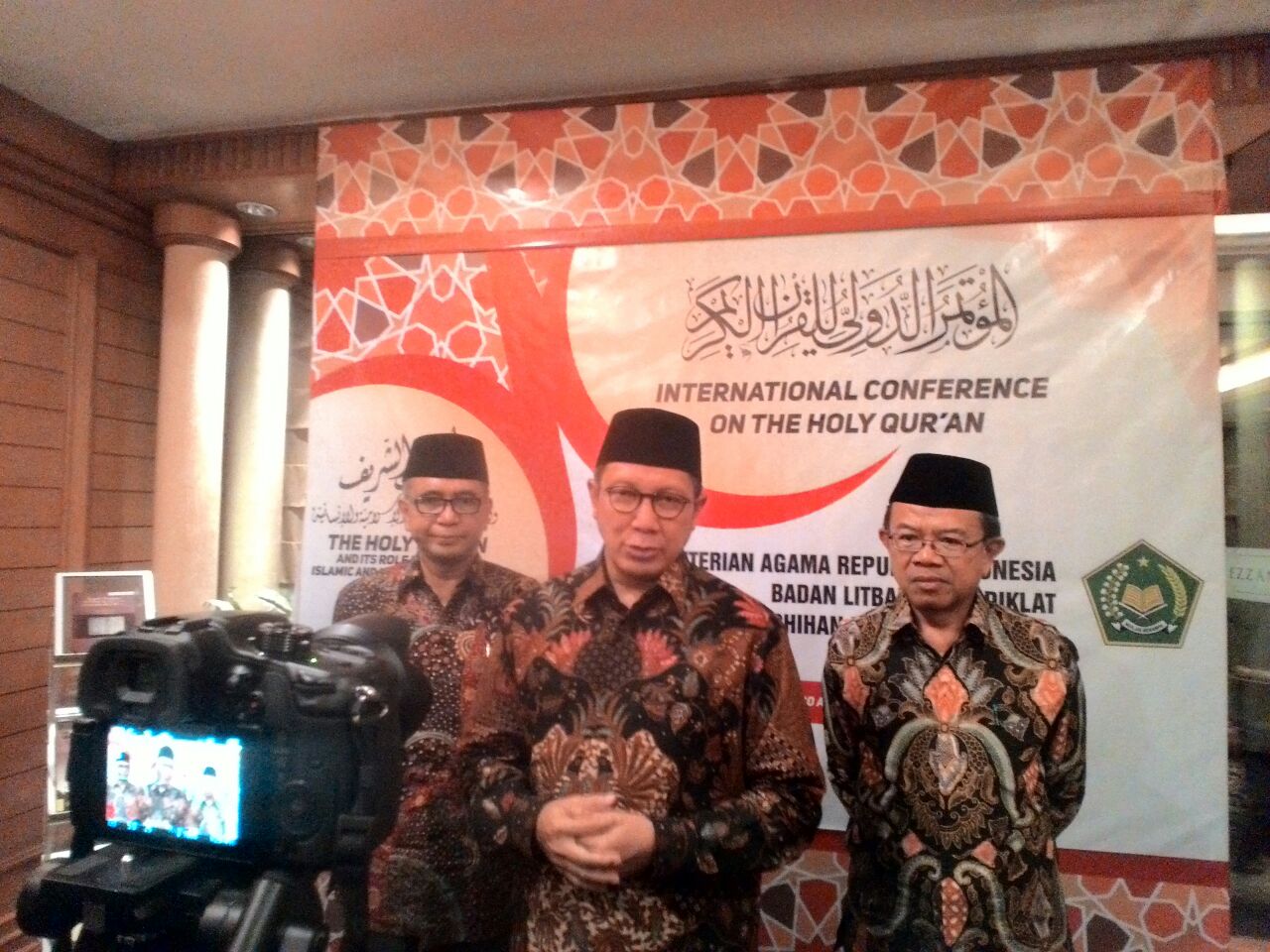 Menteri Agama Buka Konferensi Internasional Al-Quran