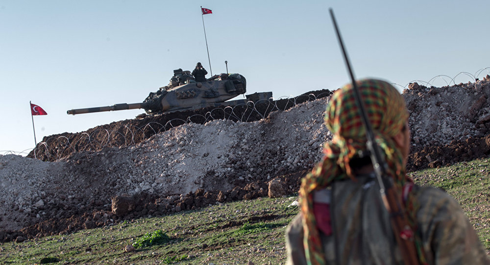 Tank Turki dan Oposisi Suriah Rebut Kota Kunci Perbatasan dari ISIS