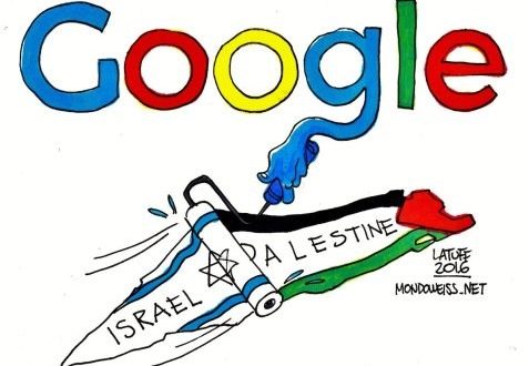 Wartawan dan Aktivis Palestina Tuntut Google Tambahkan Palestina Pada Peta