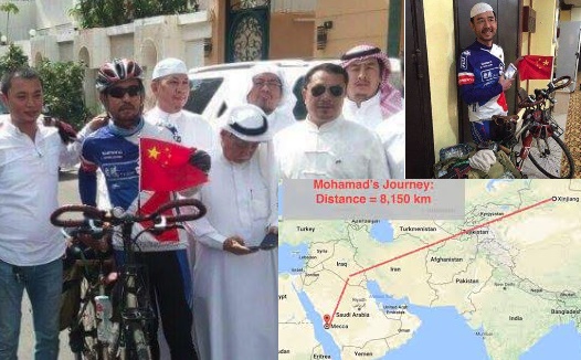 Muslim Cina Pergi Haji Naik Sepeda