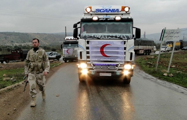 Konvoi Bantuan Suriah Diserang, 20 Tewas