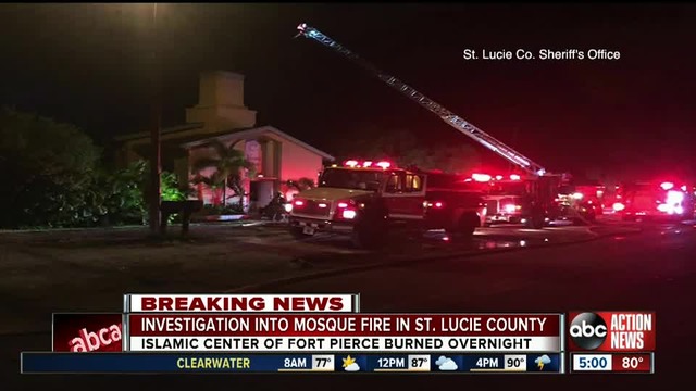 Masjid Islamic Center Florida Dibakar pada Malam Idul Adha