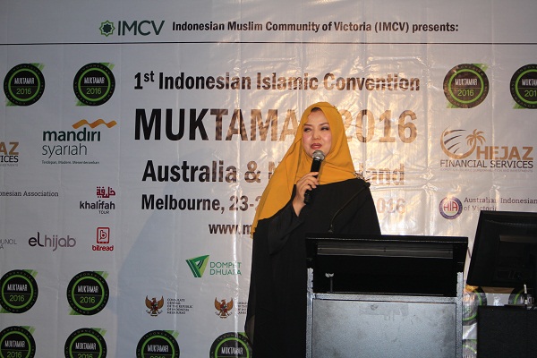 Ratih Sanggarwati Puji Persatuan Masyarakat Indonesia di Australia