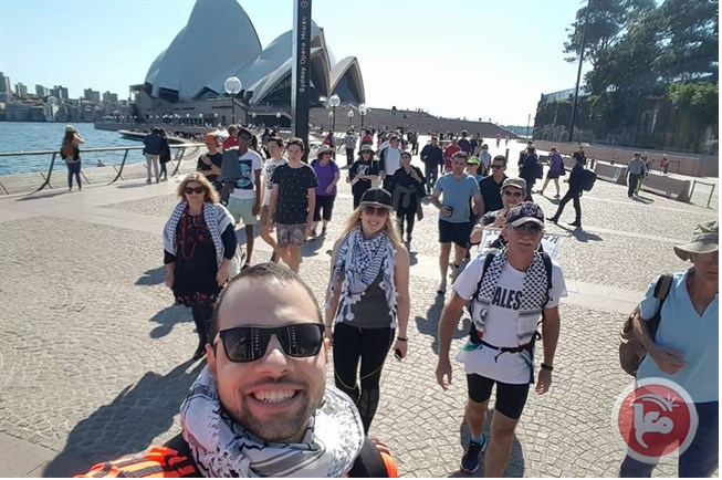 Aktivis Solidaritas Palestina di Sydney, Adakan Longmarch Untuk Palestina