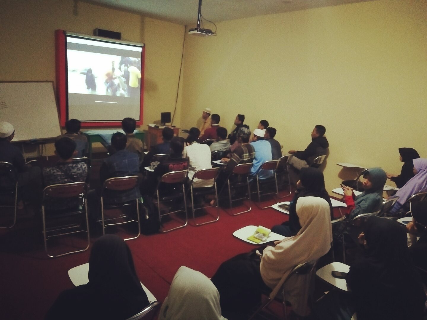 AWG Lampung Gelar Nobar Film Dokumenter Pengungsi Suriah