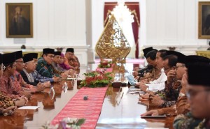Presiden Jokowi: Nasihat Sejuk Ulama Dinanti Umat