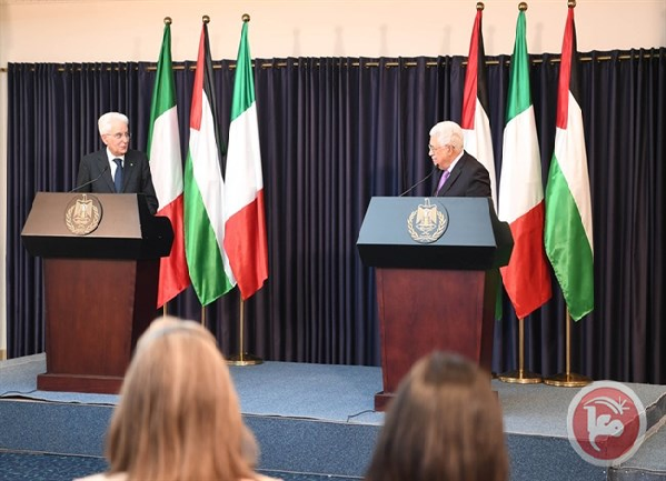 Presiden Italia Apresiasi Hubungan Dengan Palestina