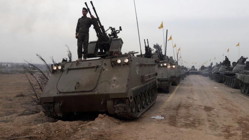 Hizbullah Pamerkan Parade Tank dan Rudal di Suriah