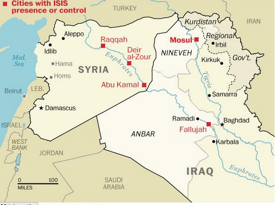 Serangan Udara AS Bunuh Pemimpin ISIS Fallujah Irak