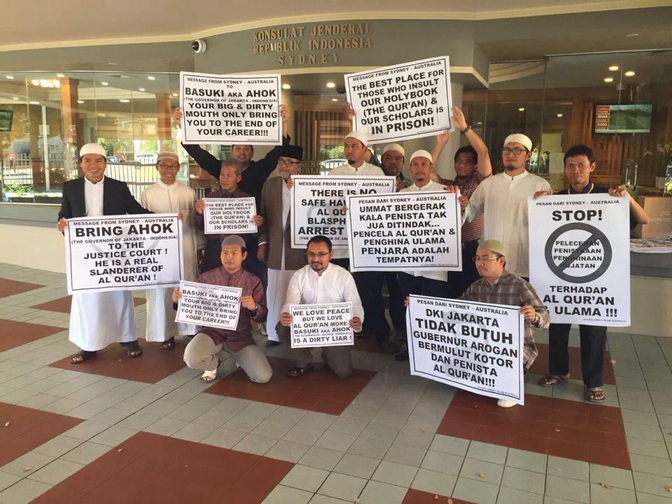 Muslim Indonesia di Australia Dukung Aksi Damai 4 November
