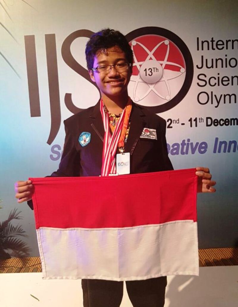 Siswa MTsN 1 Malang Raih Medali Perak International Junior Science Olympiad 2016