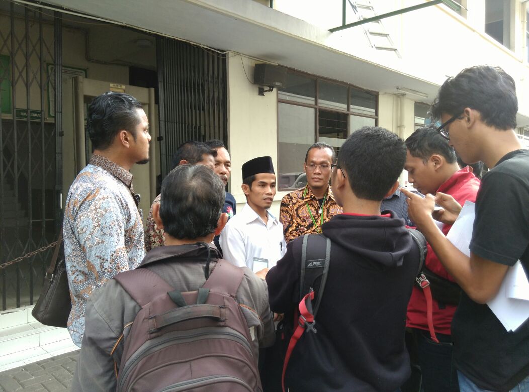 Muhammadiyah dan Forum Anti Penistaan Agama Kunjungi PN Jakut Sampaikan Tiga Poin