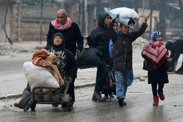 Evakuasi Warga Sipil Mulai Dilaksanakan di Allepo Timur