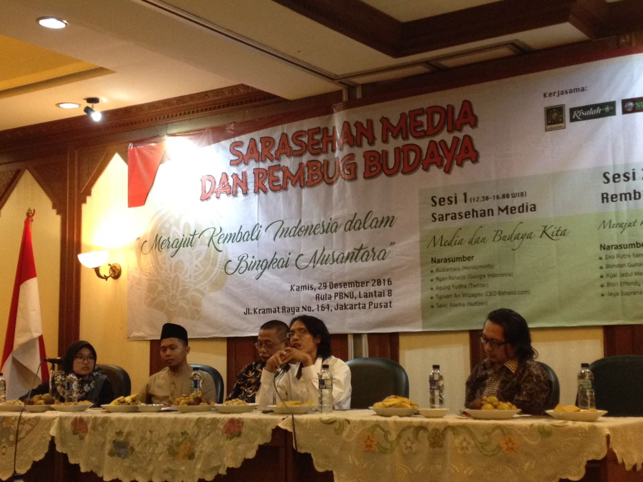 NU Selenggarakan Sarasehan Media dan Rembug Budaya di Jakarta