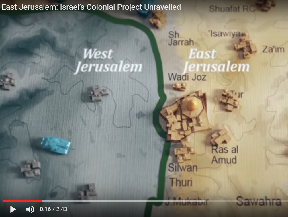PLO Rilis Video Ungkap Strategi Kolonisasi Israel di Al-Quds Timur