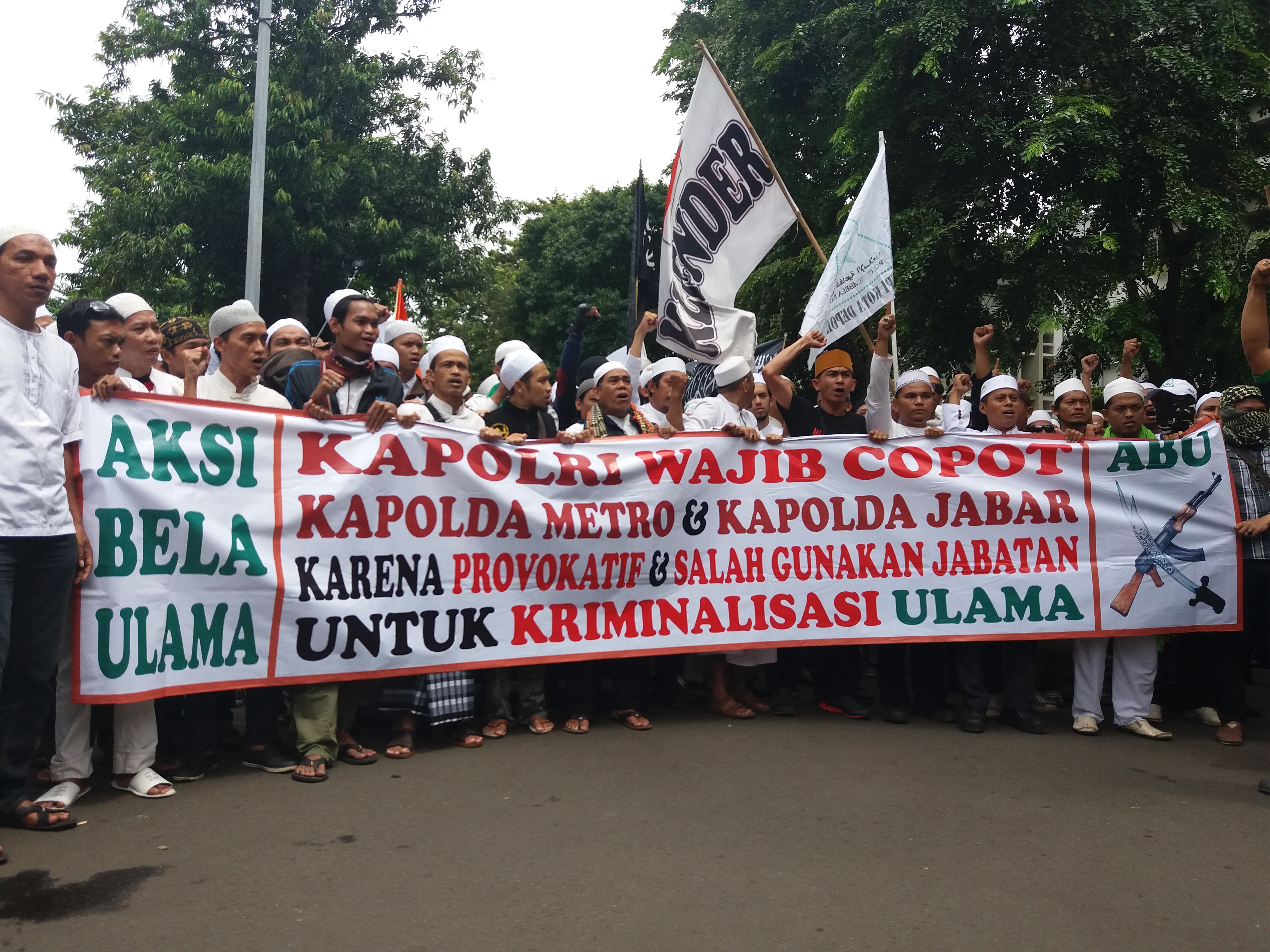 Aksi161 Tuntut Kapolda Jawa Barat Dicopot