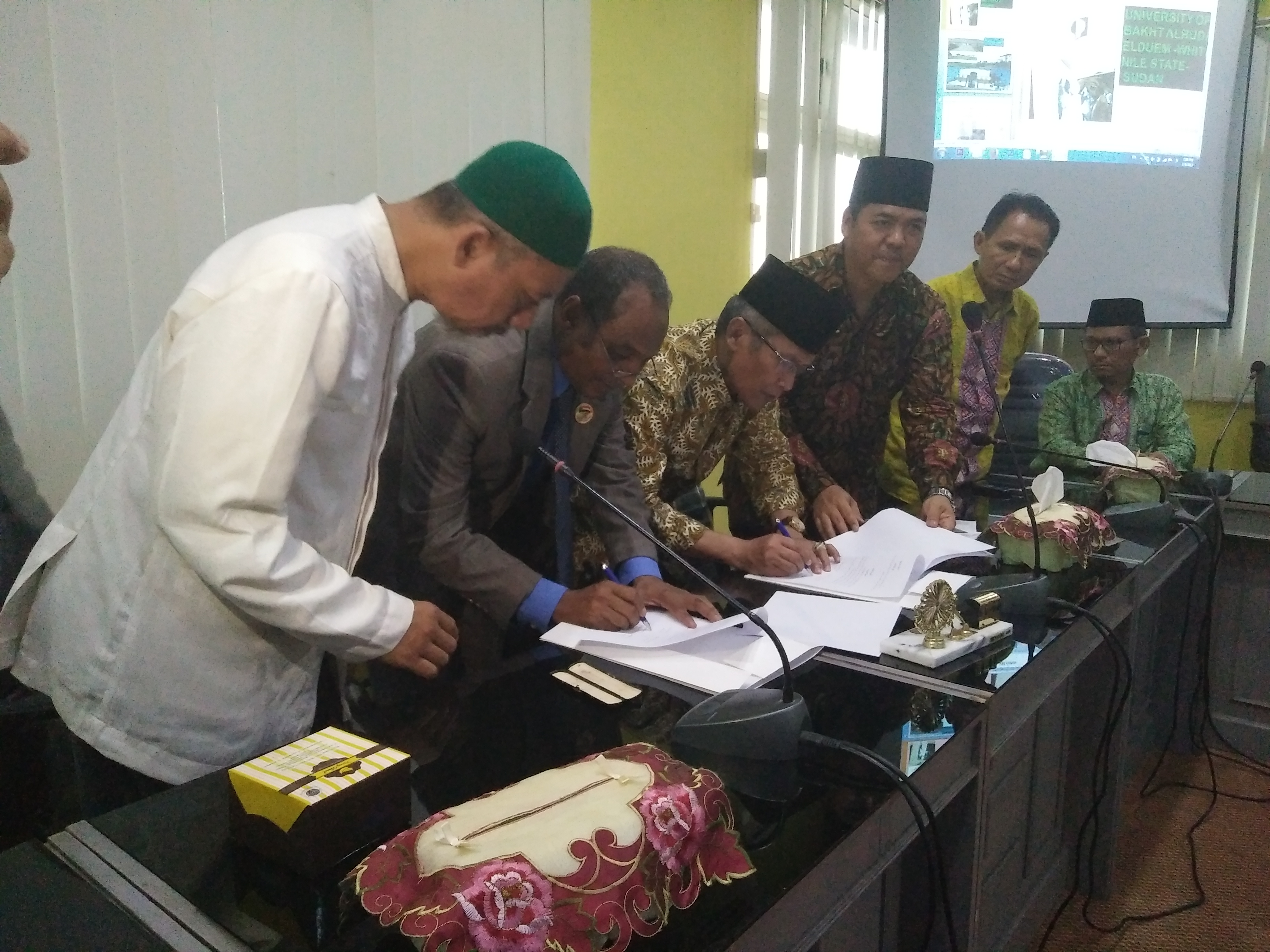 IAIN Raden Intan Lampung Adakan MoU Dengan Universitas Bakht Alruda Sudan