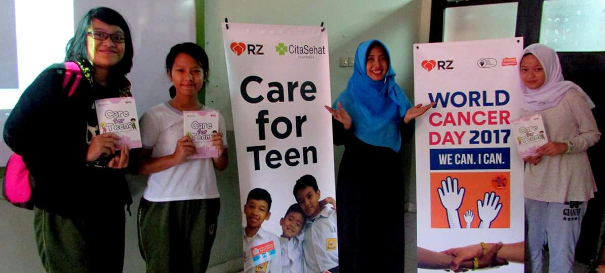 Rumah Zakat Adakan Care for Teen Peringati Hari Kanker Sedunia