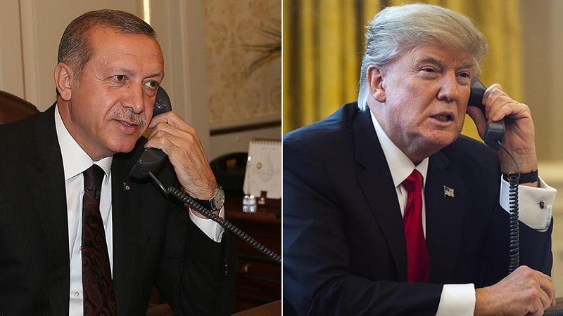 Erdogan dan Trump Bertekad Terus Kerjasama Memerangi Terorisme