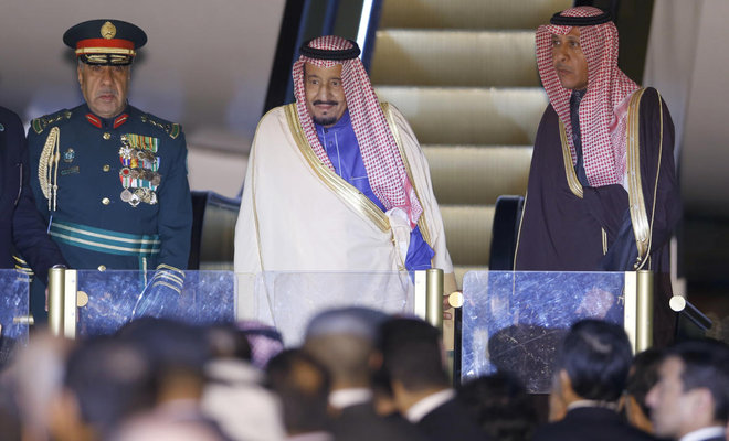 Tiba di Jepang, Raja Salman Disambut Putra Mahkota Naruhito